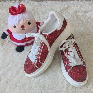 Red Glitter Runners